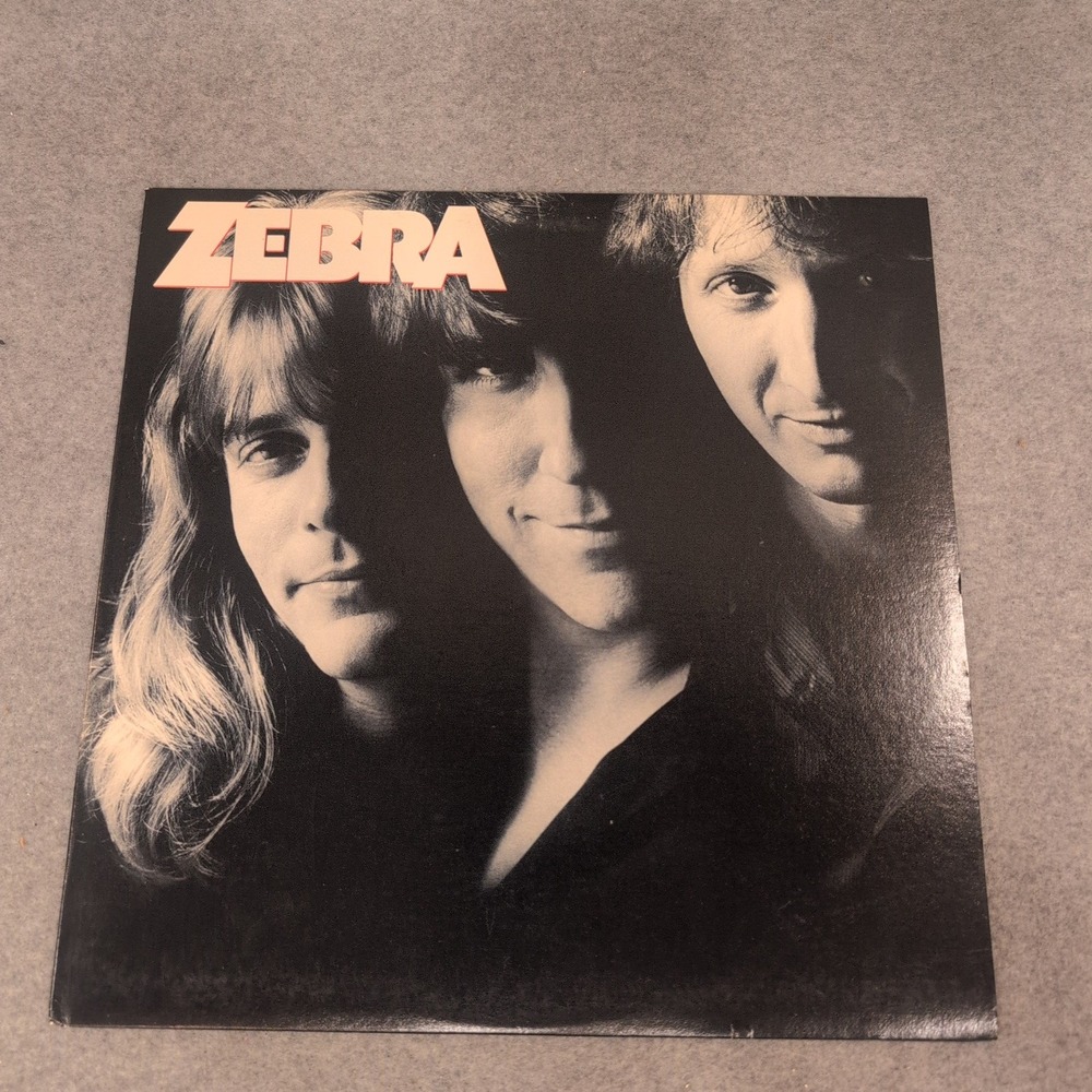 Zebra Self-Titled Debut Vinyl LP 1983 Atlantic Records R151991 Club Edition VG+